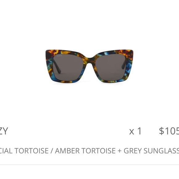 DIFF sunglasses - Picture 1 of 8